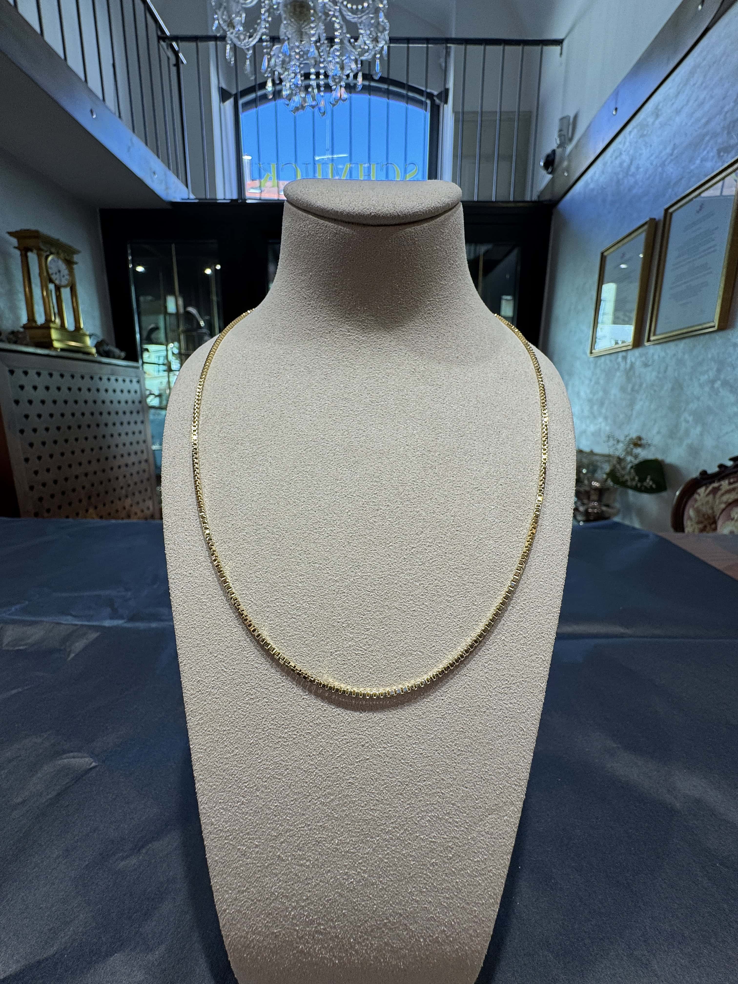 Zeitlose Venezianerkette in 14 Karat Gelbgold von Friedrich Binder