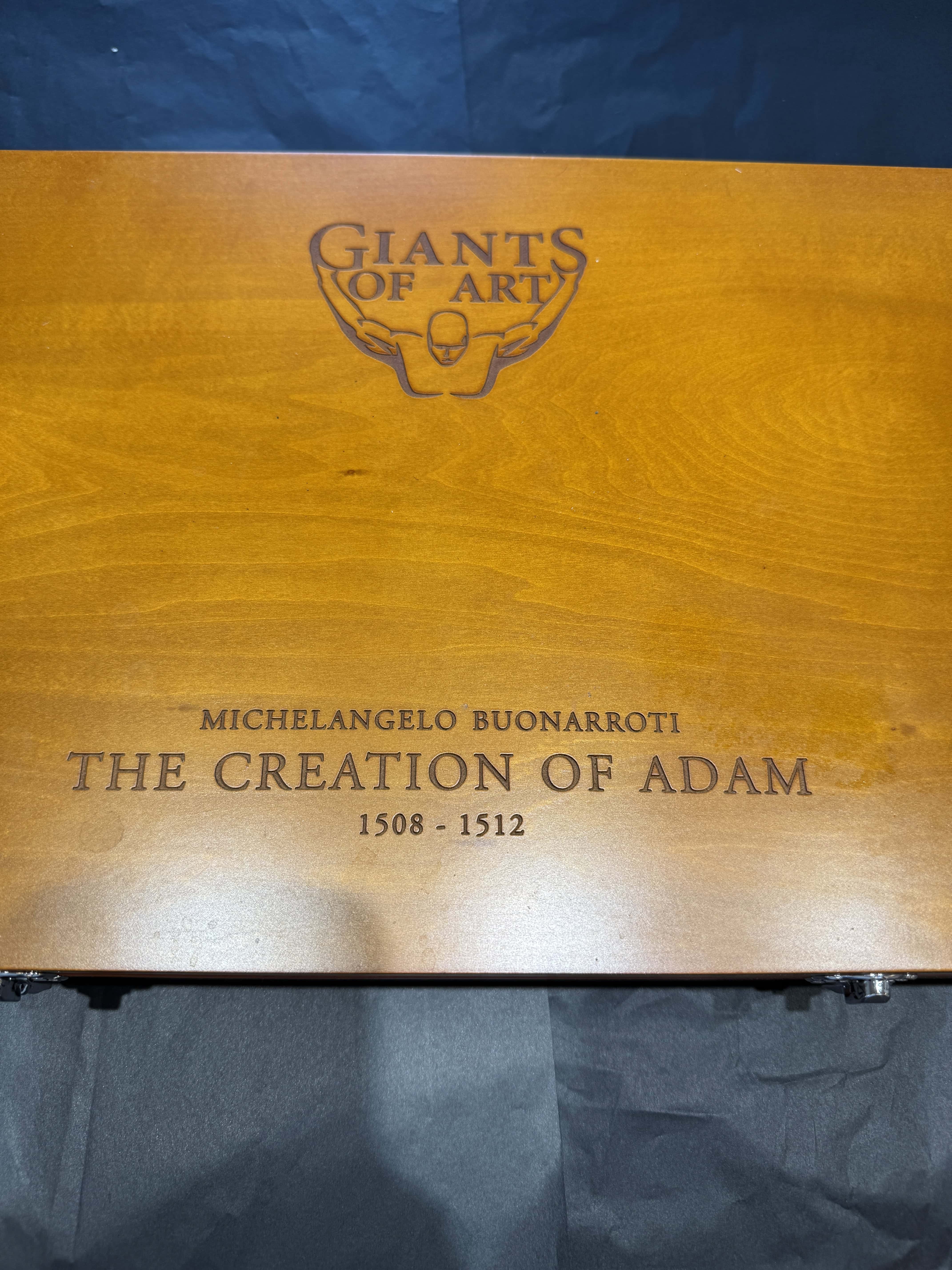 „The Creation of Adam“ – limitiertes Feinsilber-Set aus Niue 2013 mit 12 Silberbarren
