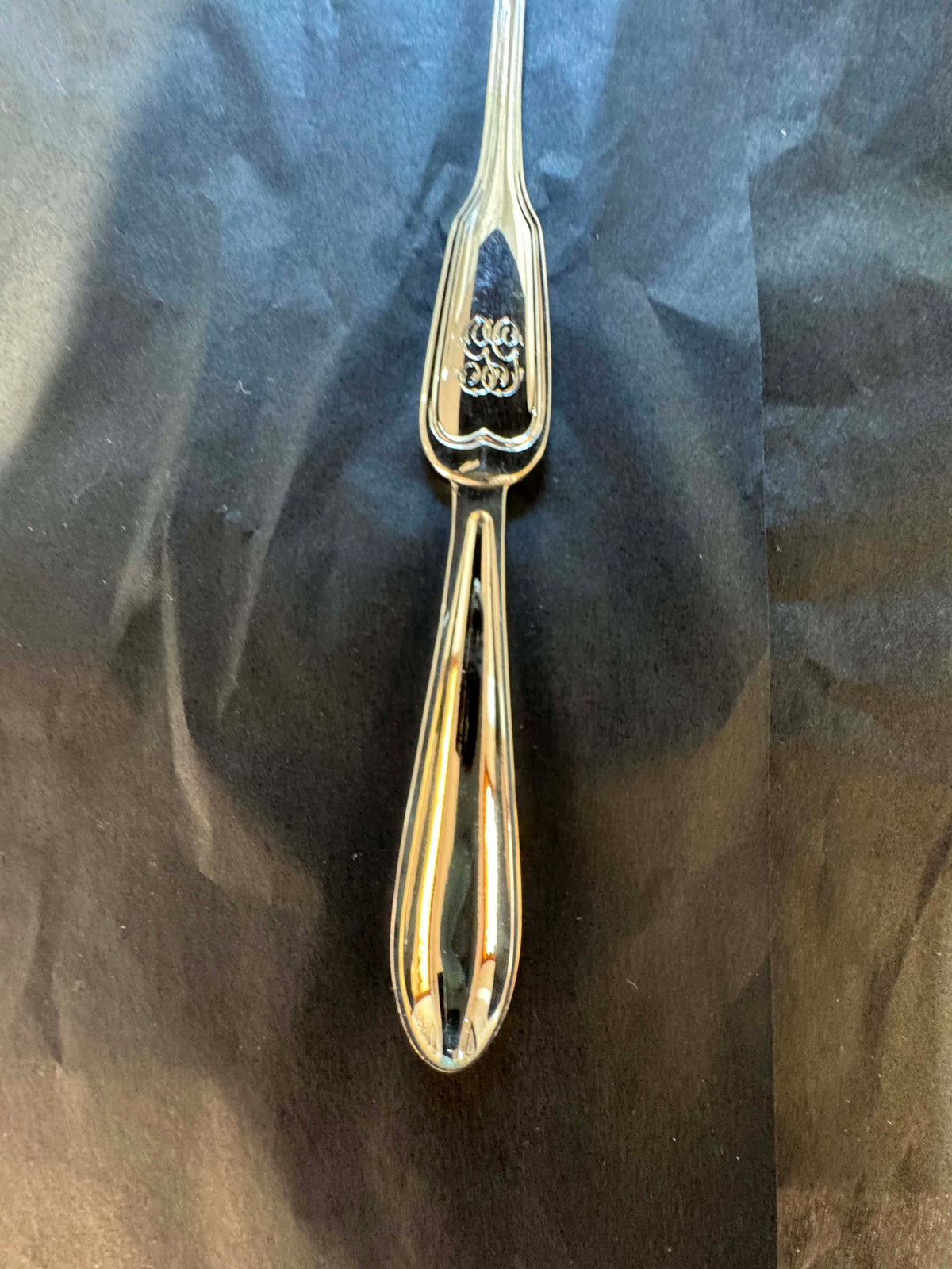 Nobles Koch & Bergfeld Besteckset in 800er Silber mit Feuervergoldung