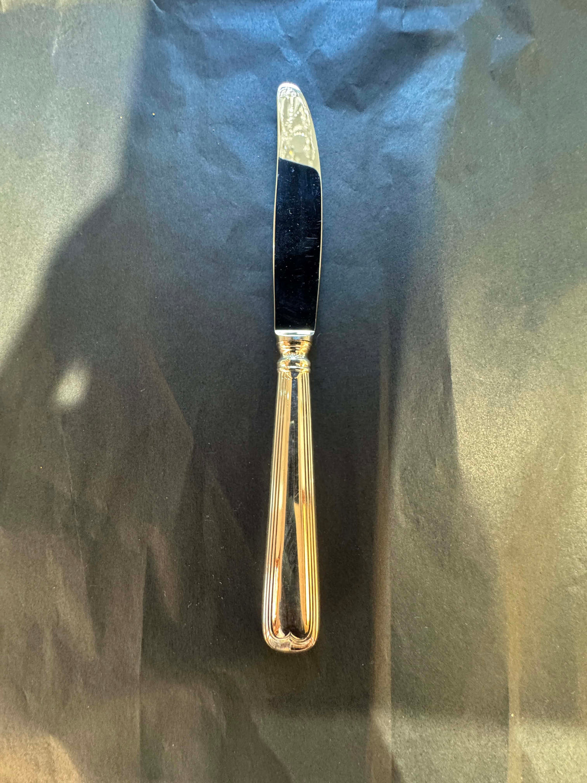 Nobles Koch & Bergfeld Besteckset in 800er Silber mit Feuervergoldung