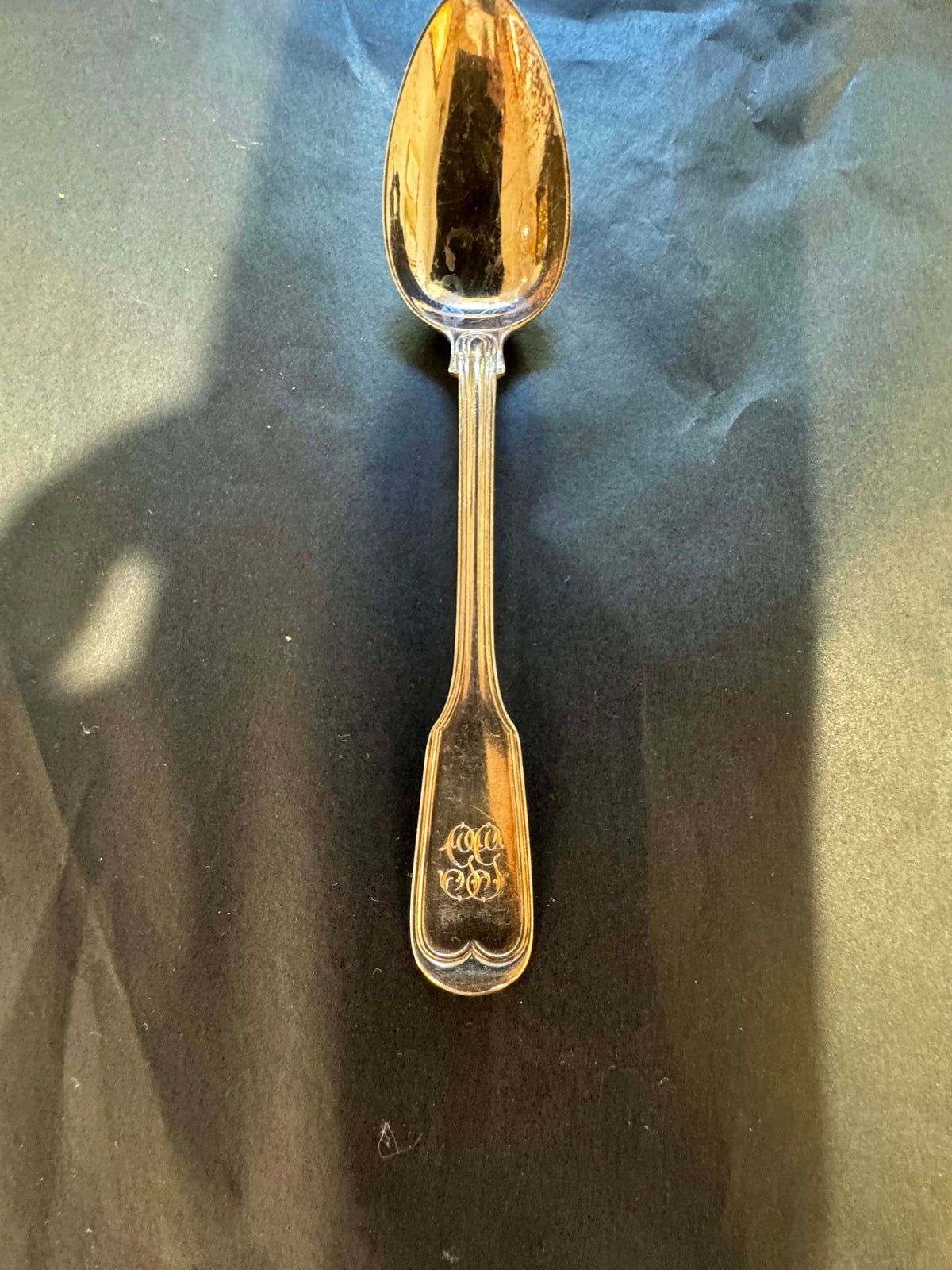 Nobles Koch & Bergfeld Besteckset in 800er Silber mit Feuervergoldung