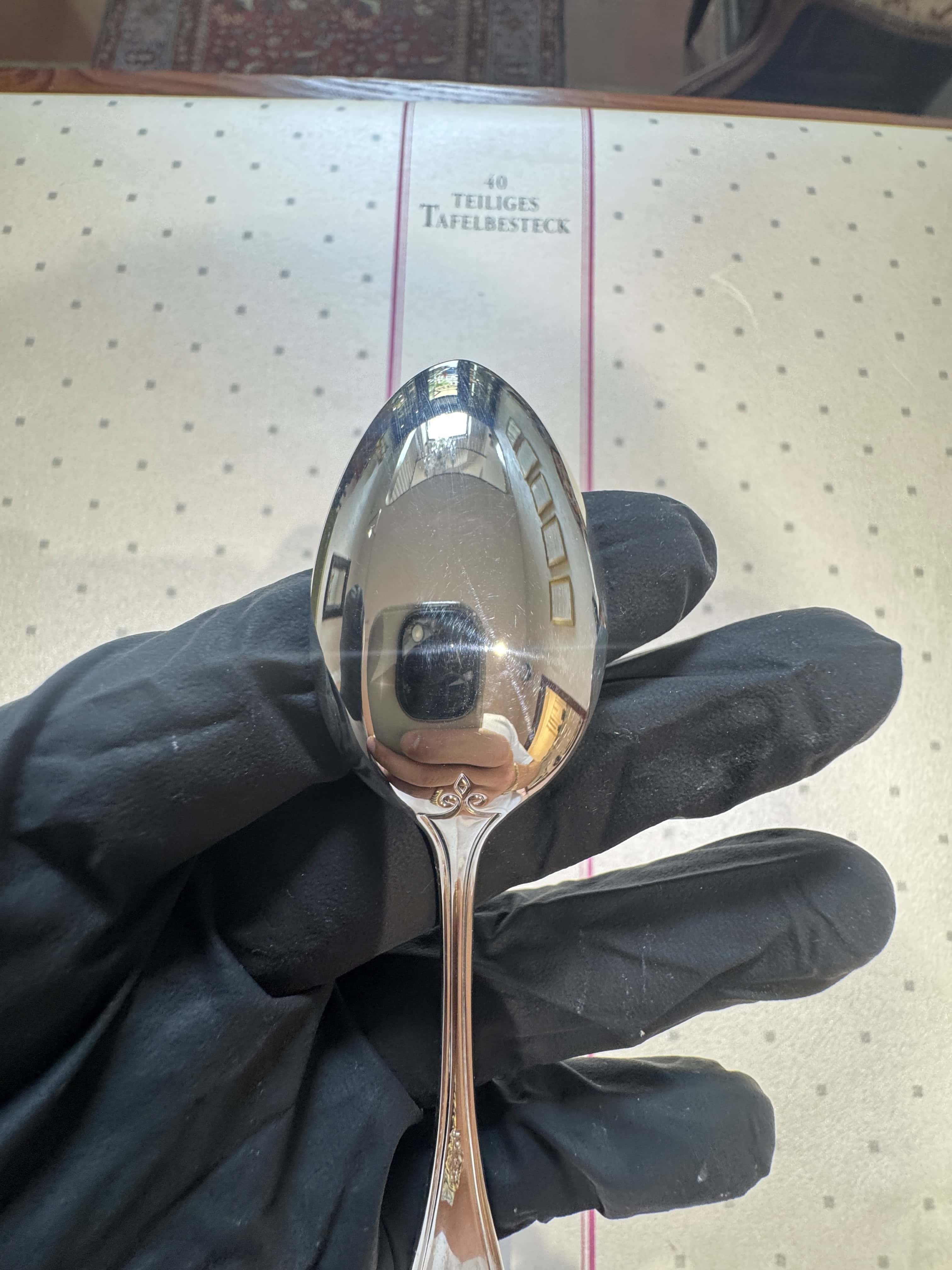 Hochwertiges 39-teiliges Silberbesteckset von WMF „Premiere“ aus 800er Silber