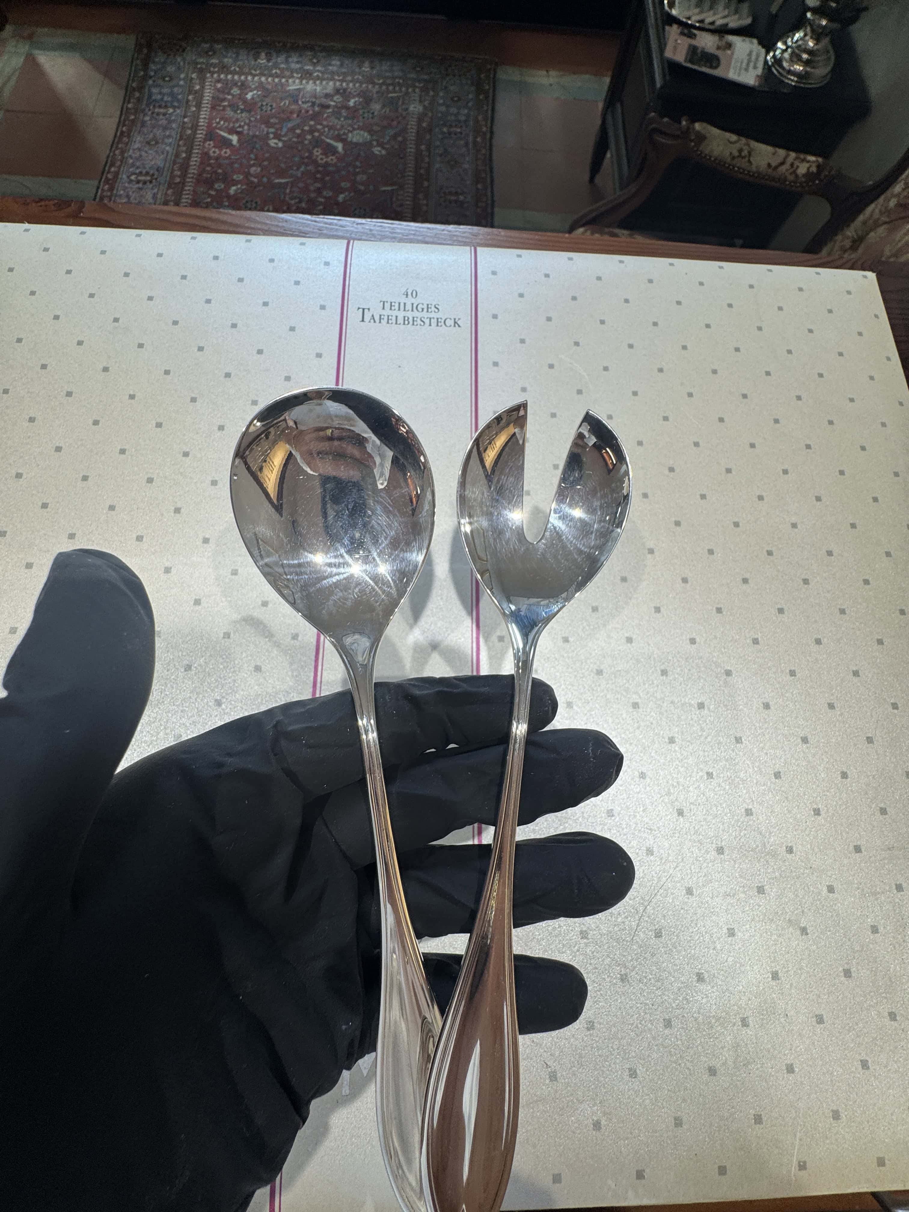 Hochwertiges 39-teiliges Silberbesteckset von WMF „Premiere“ aus 800er Silber