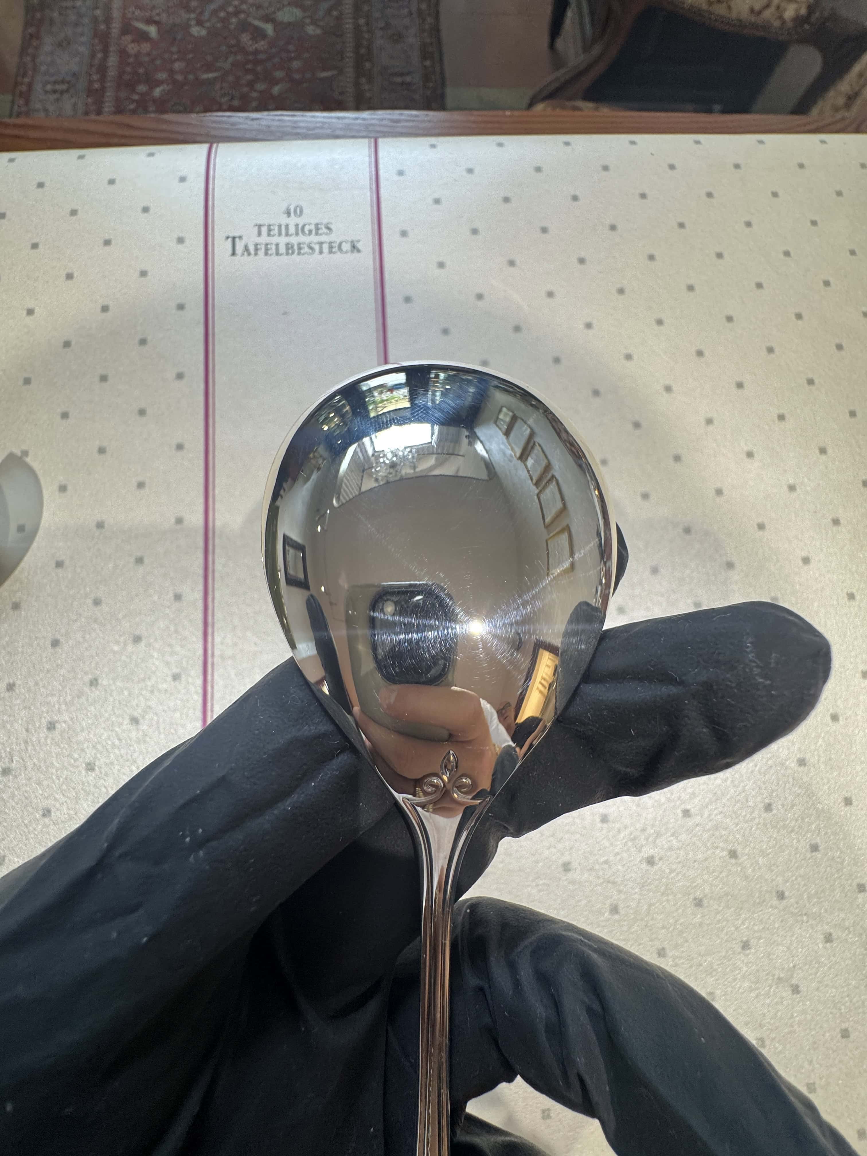 Hochwertiges 39-teiliges Silberbesteckset von WMF „Premiere“ aus 800er Silber