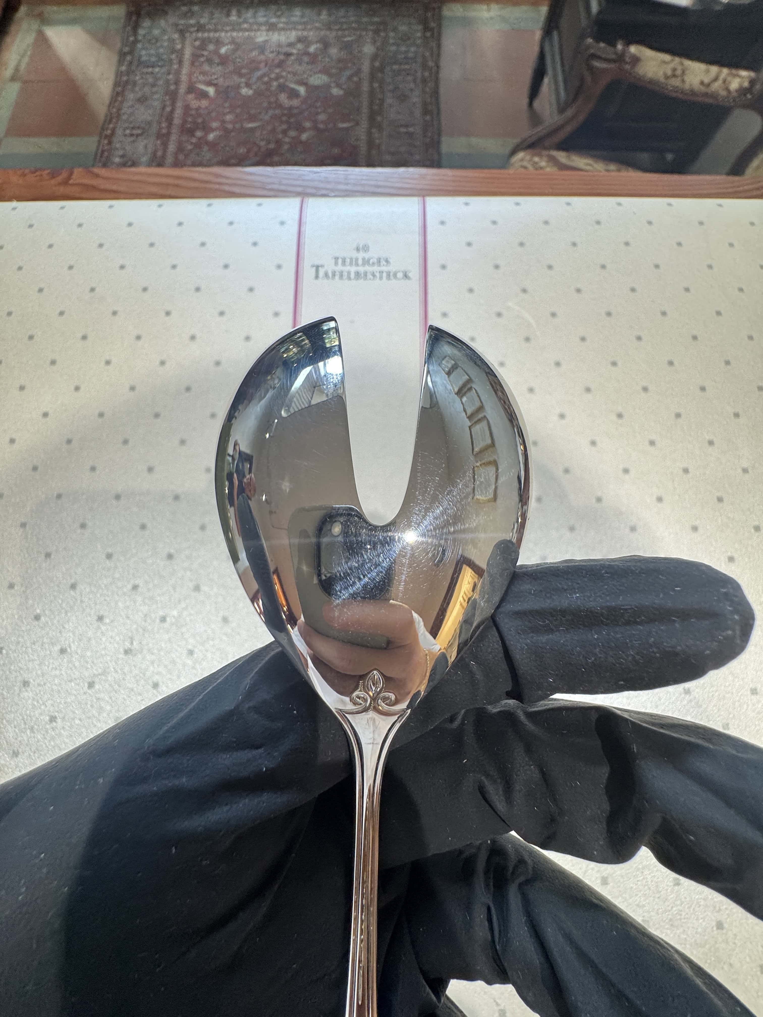 Hochwertiges 39-teiliges Silberbesteckset von WMF „Premiere“ aus 800er Silber