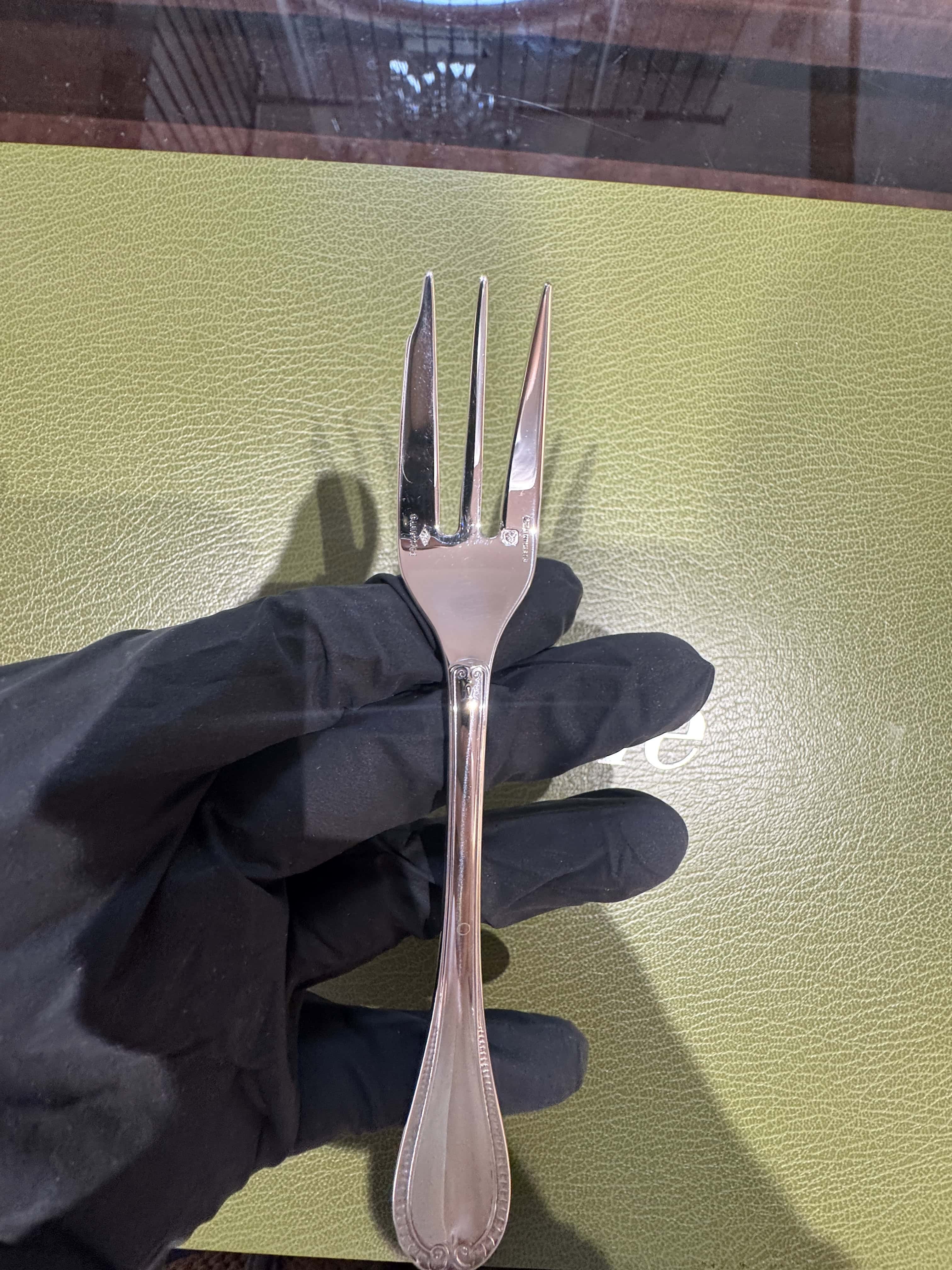 Malmaison Sterling-Silber-Besteckset von Christofle für 6 Personen – 30-teilig mit Koffer