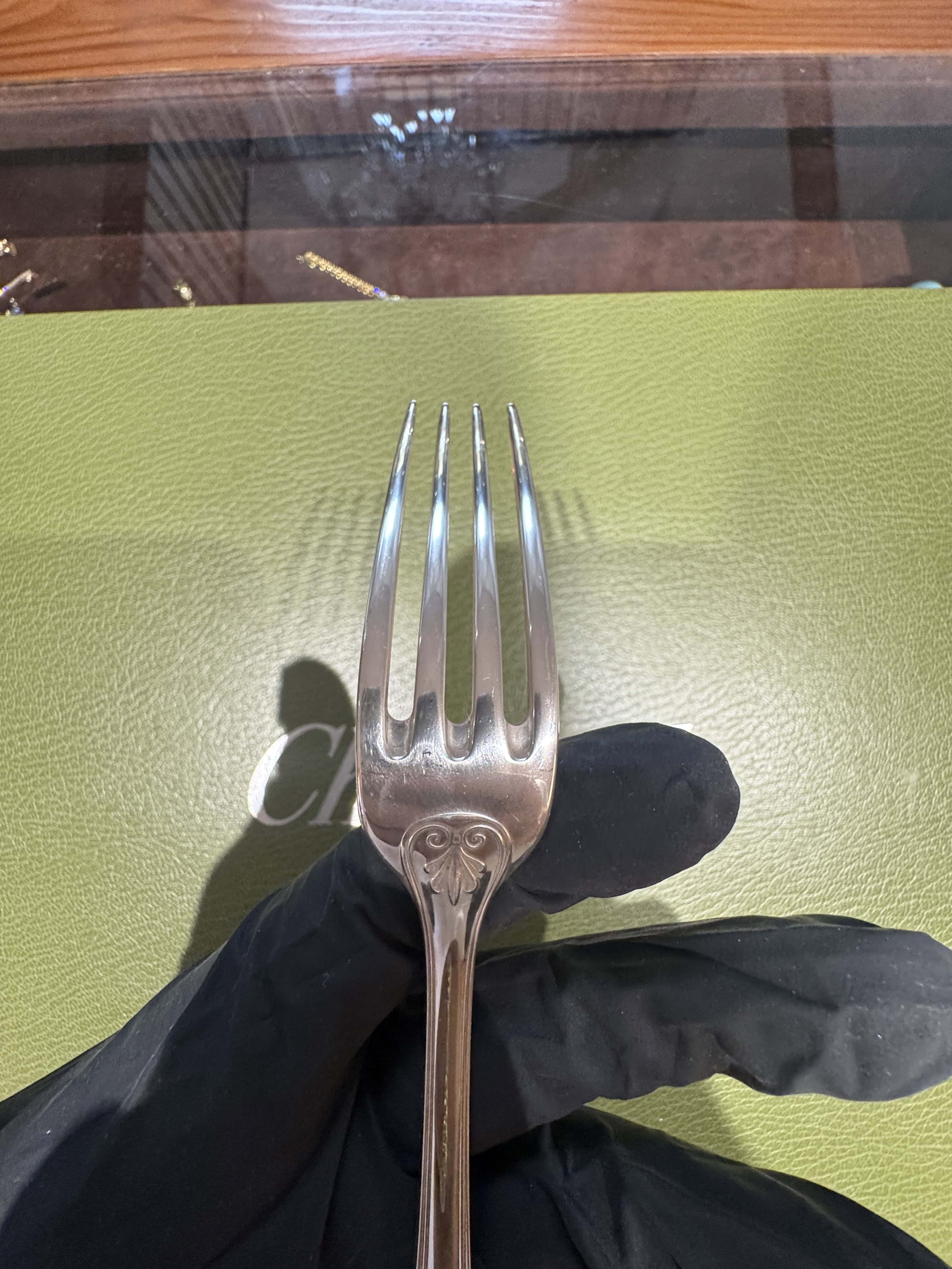 Malmaison Sterling-Silber-Besteckset von Christofle für 6 Personen – 30-teilig mit Koffer