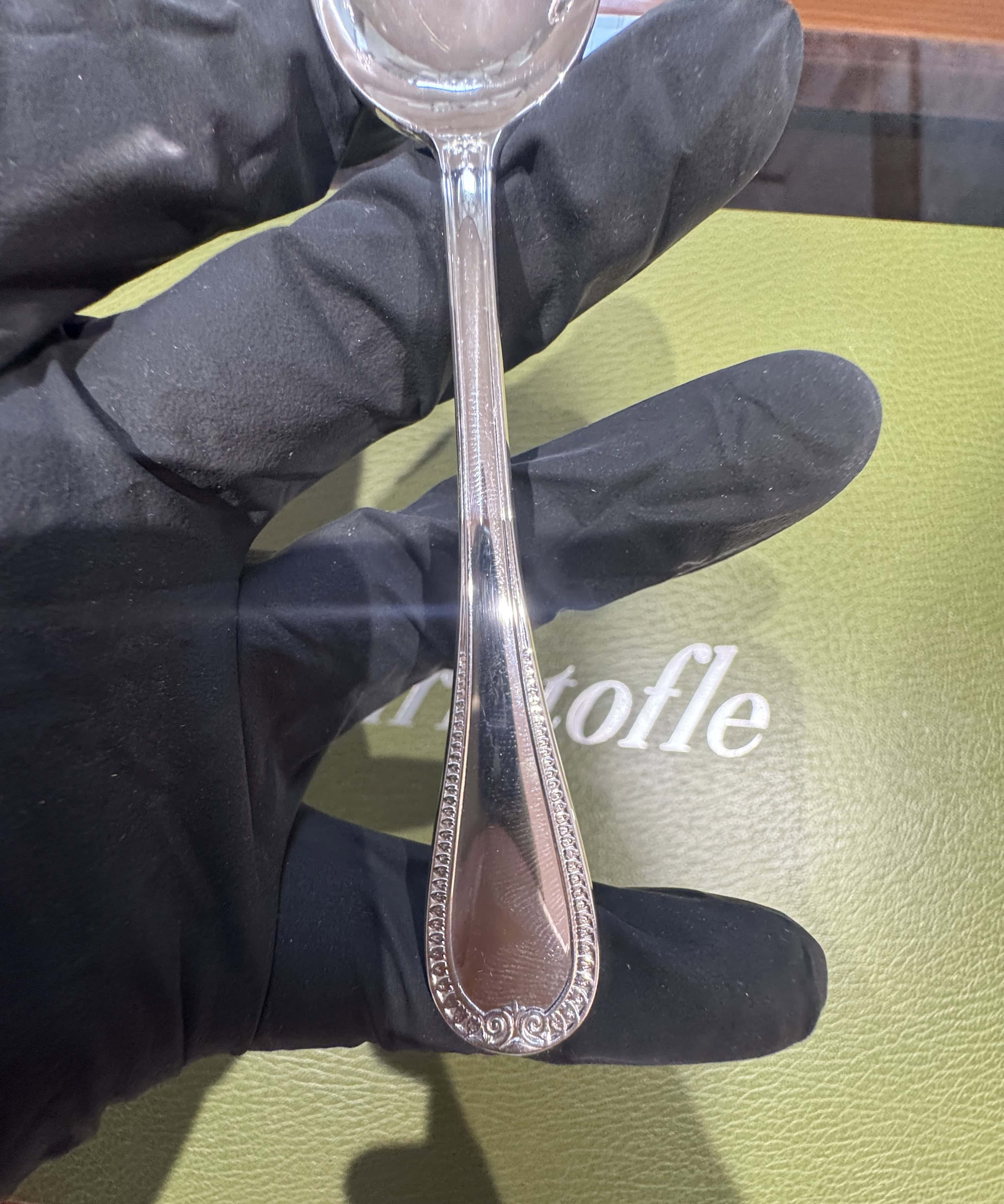 Malmaison Sterling-Silber-Besteckset von Christofle für 6 Personen – 30-teilig mit Koffer
