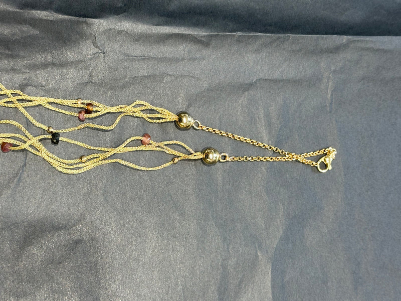 Kunstvolles Collier in 14 Karat von Roberto Bravo - NOAHS ARK