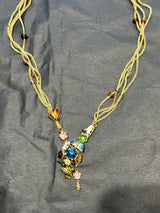 Artistic necklace in 14 carats by Roberto Bravo - NOAHS ARK