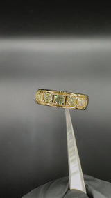 Hochwertiger Ring in 14 Karat Gelbgold mit feinen Brillanten & hohem Tragekomfort