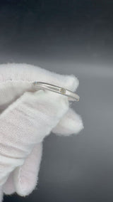 Zeitloser Adolfo Courrier Ring in 18 Karat Weißgold mit Brillanten - Eterno