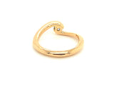 Original Schaffrath rose gold ring in 18 kt with brilliant