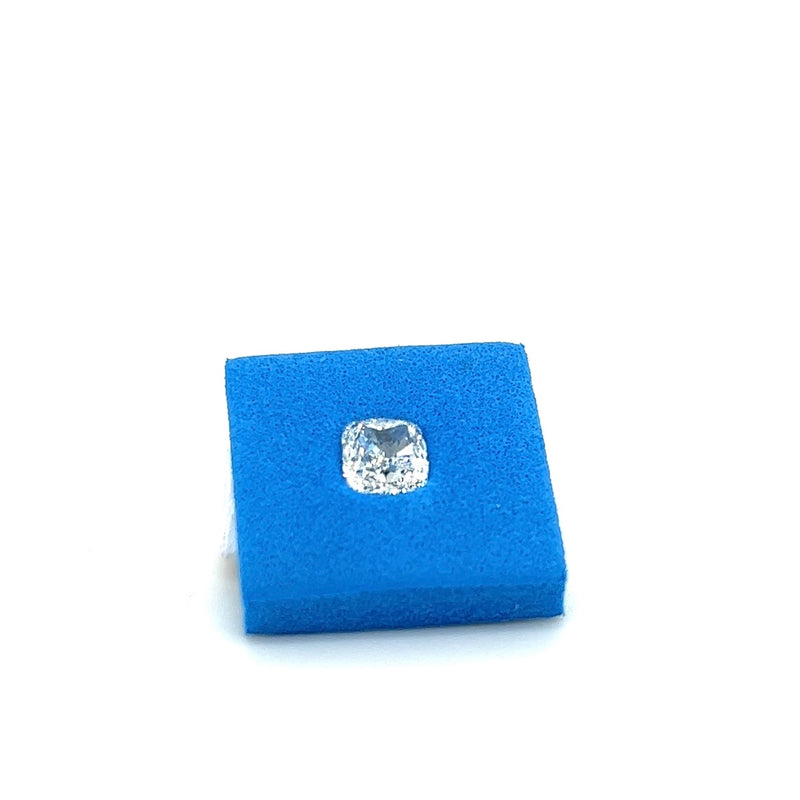Kissenförmiger Brillant E (River) und VVS2 (sehr sehr kleine Einschlüsse) - 1.11 carat