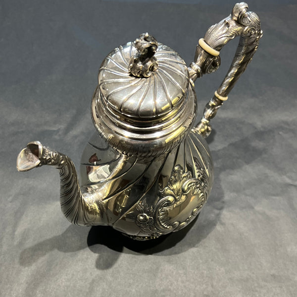 Unusual &amp; solid German silver jug ​​- 1940s
